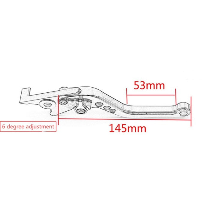 For YAMAHA Sniper 150/ 155 modified CNC aluminum alloy 6-stage adjustable Long short brake clutch lever Sniper150