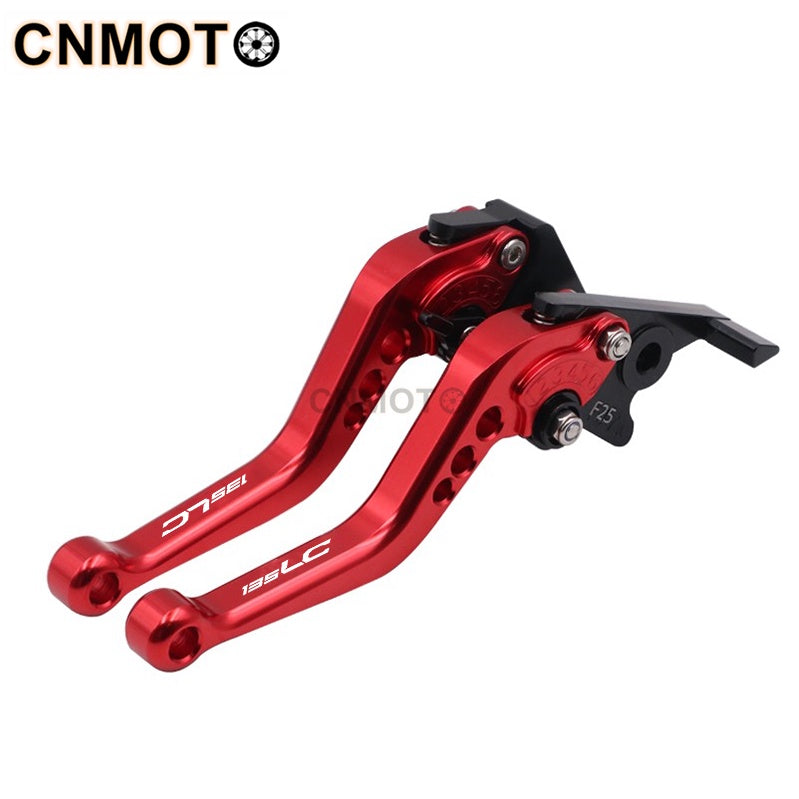 For YAMAHA 135LC modified high-quality CNC aluminum alloy 6-stage adjustable Long short brake lever clutch lever 135 LC