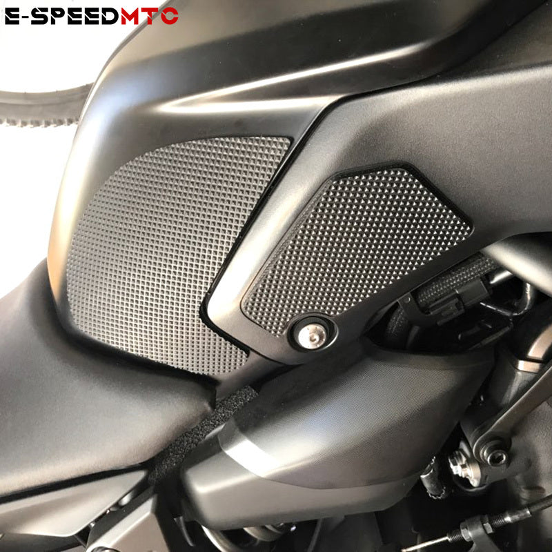 For YAMAHA MT-07 2018-2021 Insulation Tank Pad Sticker Fuel Tank Knee Grip Traction Side Decal MT 07 MT07 Accessories