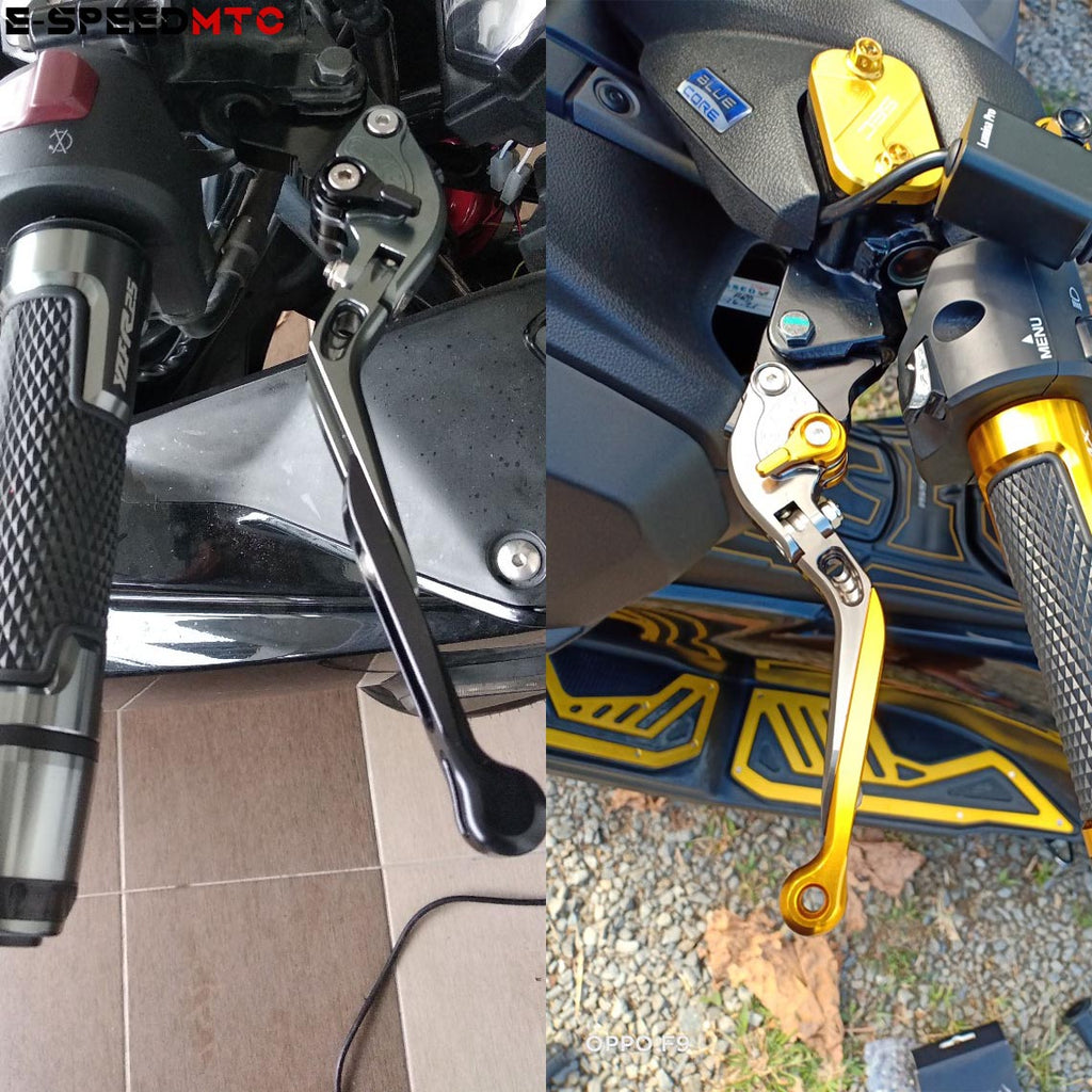 For YAMAHA MT-07 2014-2021 Modified high-quality CNC aluminum Alloy 6-stage Length Adjustable Foldable Brake Lever Clutch Lever MT07 MT 07 Accessories