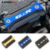 For SUZUKI GSR400 GSR750 Modified CNC Aluminum Alloy Motorcycle Front Brake Oil Fluid Reservoir Cap Billet Cover GSR 400 750