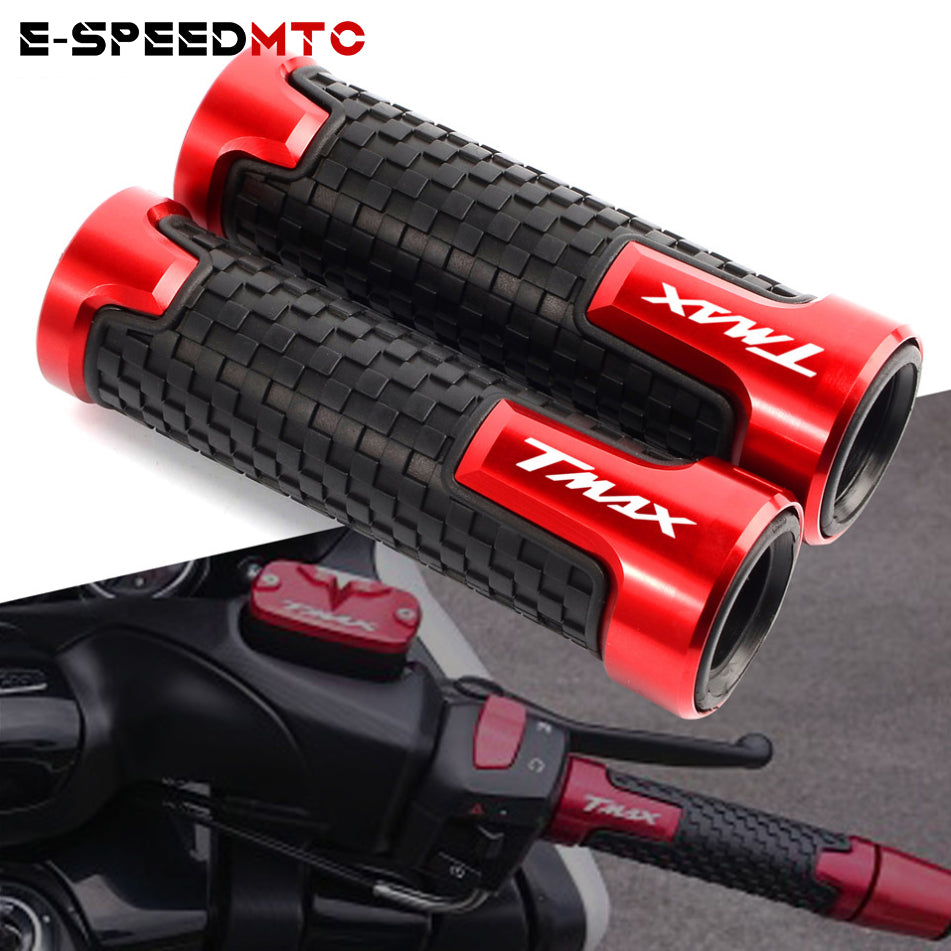 For YAMAHA TMAX 500/ 530 / SX / DX 2012-2020 Universal 7/8 "22mm Motorcycle Handle Handlebar Grip Hand Bar Grips T MAX T-MAX