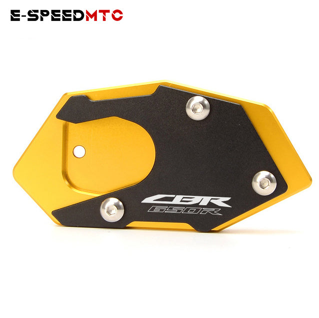 For HONDA CBR650R CB650R 2019-2020 Modified Side Stand Enlarger Plate Kickstand Enlarge Extension Motorcycle CNC Aluminum Alloy CBR 650R CB 650R