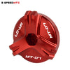 For YAMAHA MT-07 2014-2021 Motorcycle Accessories Engine Oil Tank Drain Plug Sump Nut Cup Cover Oil Cap MT07 MT 07