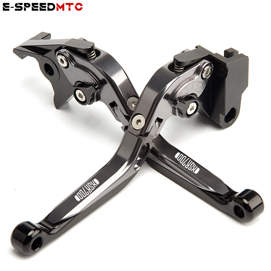 For YAMAHA XSR700/ ABS 2016-2020 Modified high-quality CNC aluminum Alloy 6-stage Length Adjustable Foldable Brake Clutch Lever XSR 700 Accessories