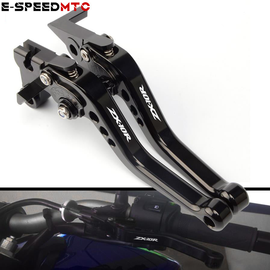 For Kawasaki ZX-10R/ RR 2006-2020 Modified high-quality CNC aluminum Alloy 6-stage Adjustable Brake Clutch Lever ZX 10R 10RR Accessories