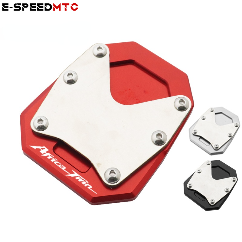 For HONDA Africa Twin CRF 1100L/ Adventure Sports 2020-2021 Modified Side Stand Enlarger Plate Kickstand Enlarge Extension Motorcycle Accessories