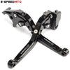For Kawasaki Z250 Z250SL Modified high-quality CNC aluminum Alloy 6-stage Length Adjustable Foldable Brake Clutch Lever Z 250/ SL Accessories